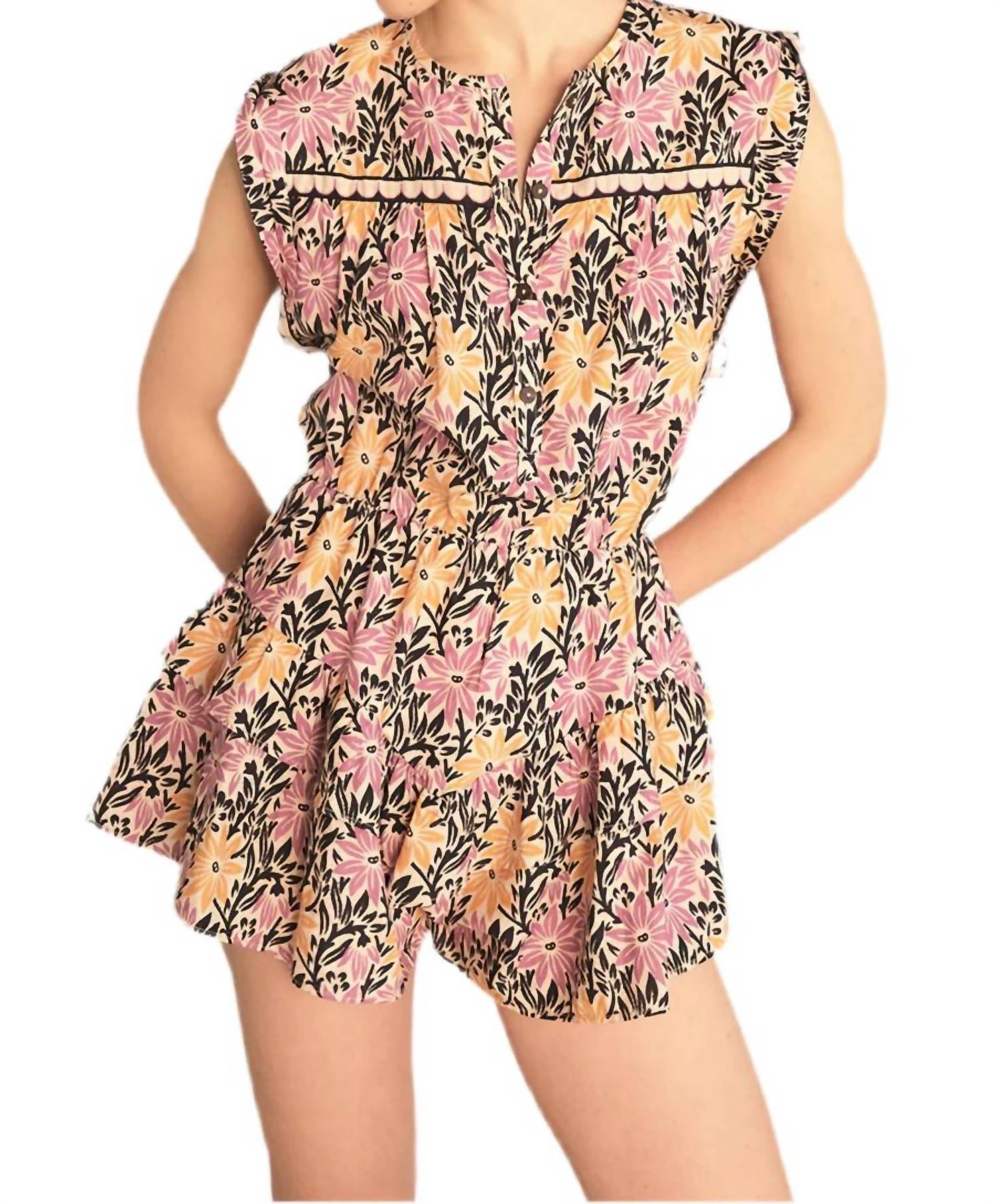 Saylor - Xena Floral Romper