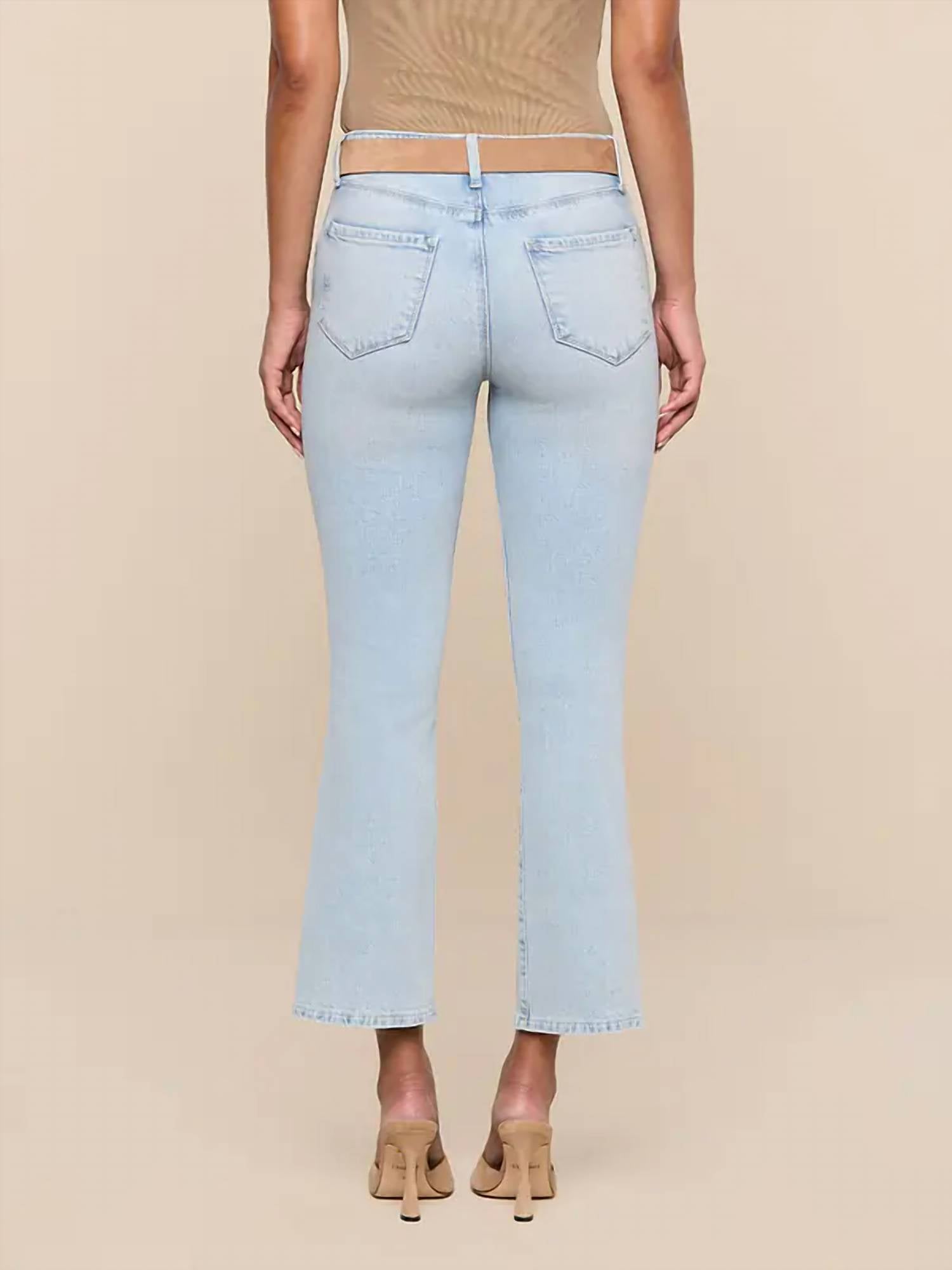 L'Agence - Tati Crop Micro Bootcut Jean