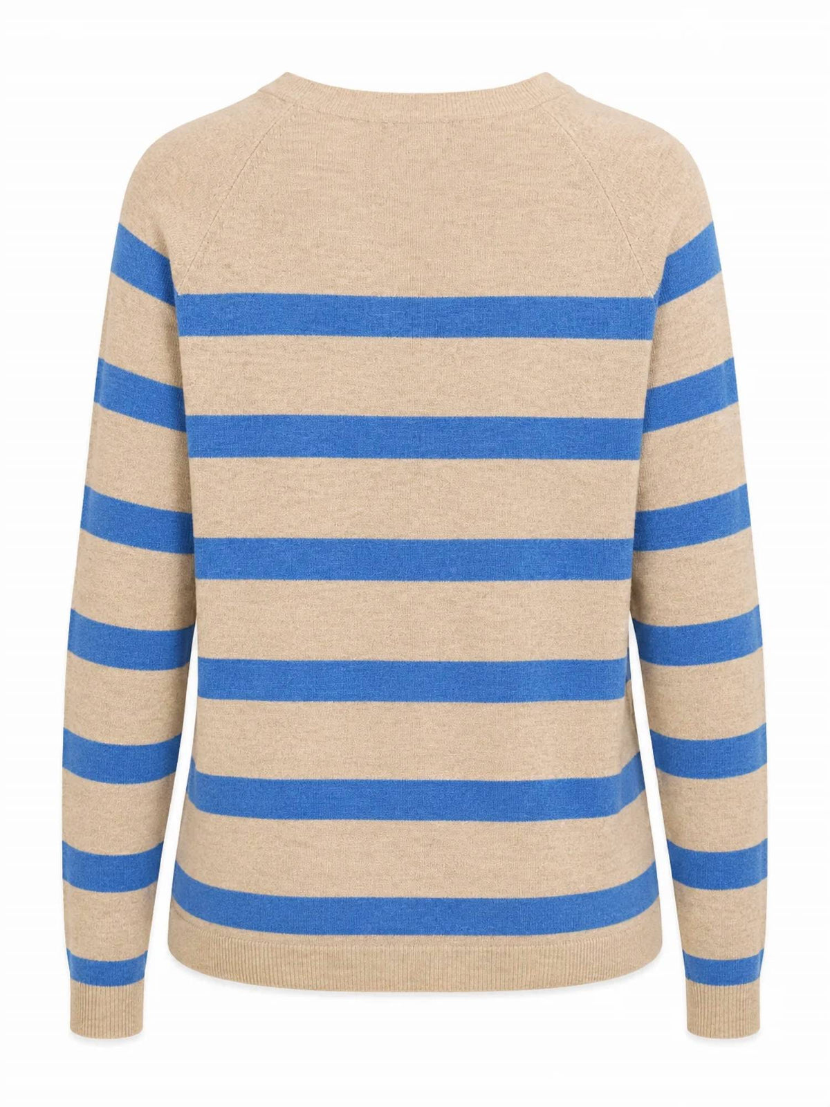 Zenana - Lightweight Wool Blend Striped Sweater