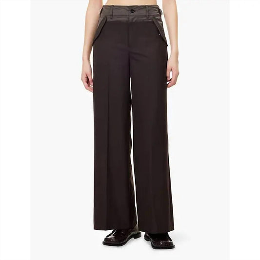 Sacai - Suiting Mix Pants