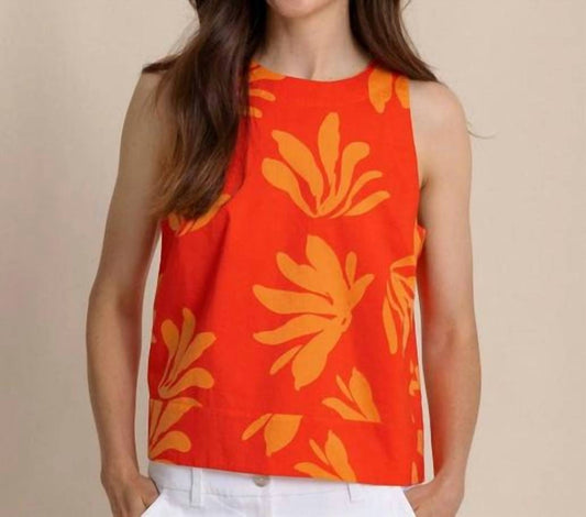Southern Tide - Simone Leafy Luxe Printed Tank