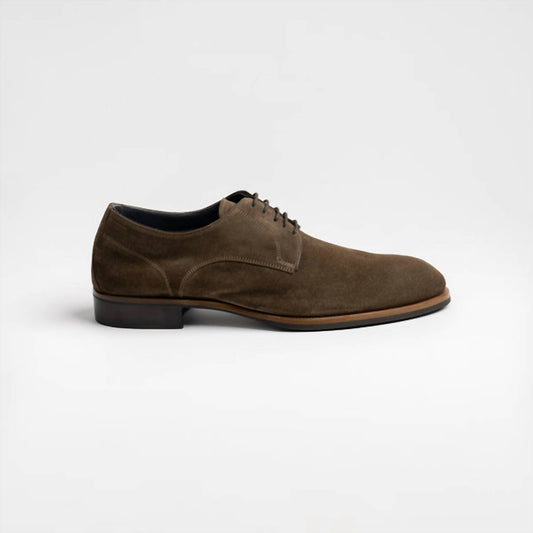 Scarpe Di Bianco - Men's Pisa Suede Derby Shoes