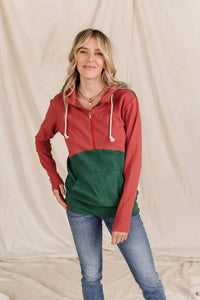 Ampersand Ave - Halfzip Hoodie