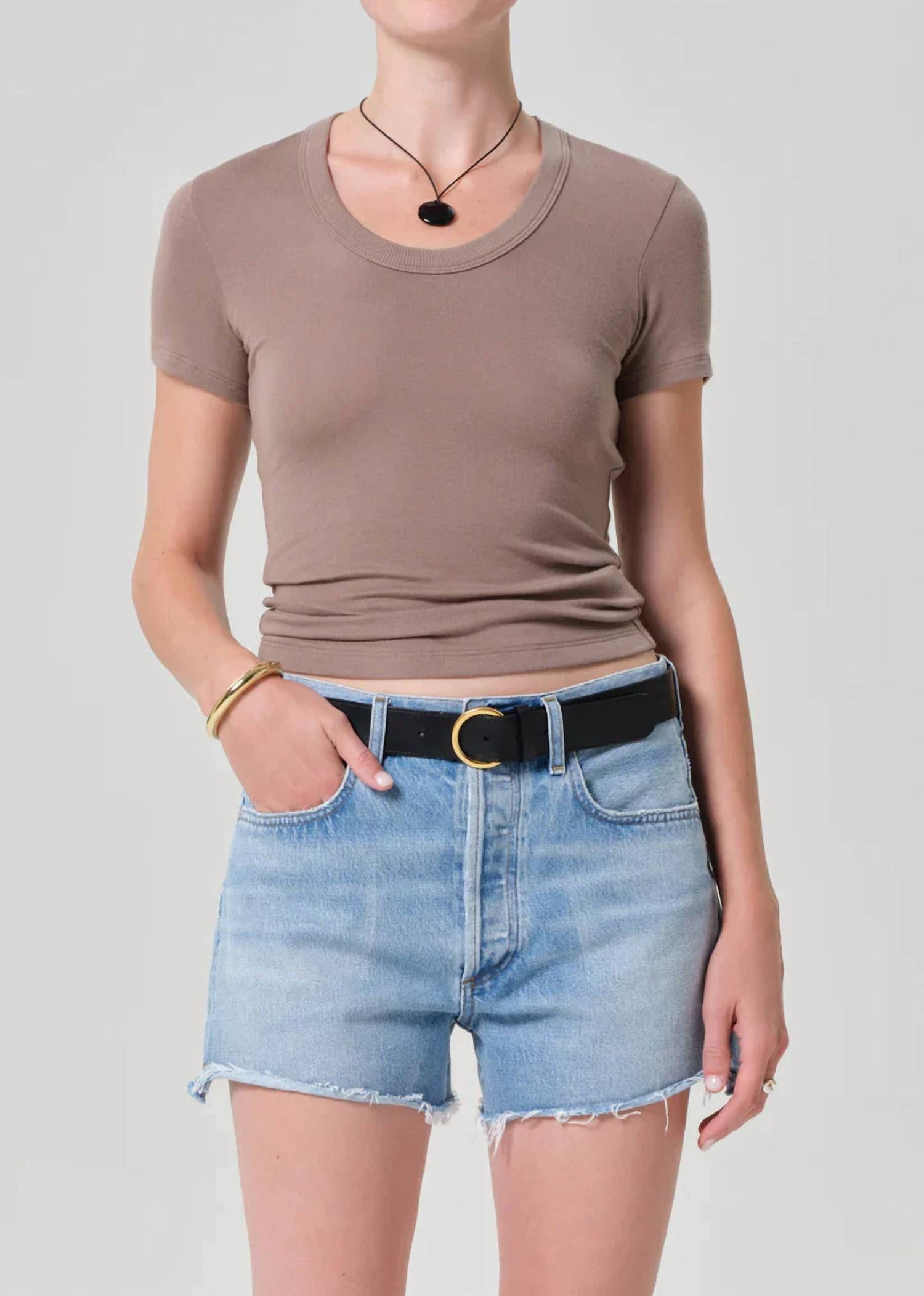 Oat New York - Maude U Neck Tee