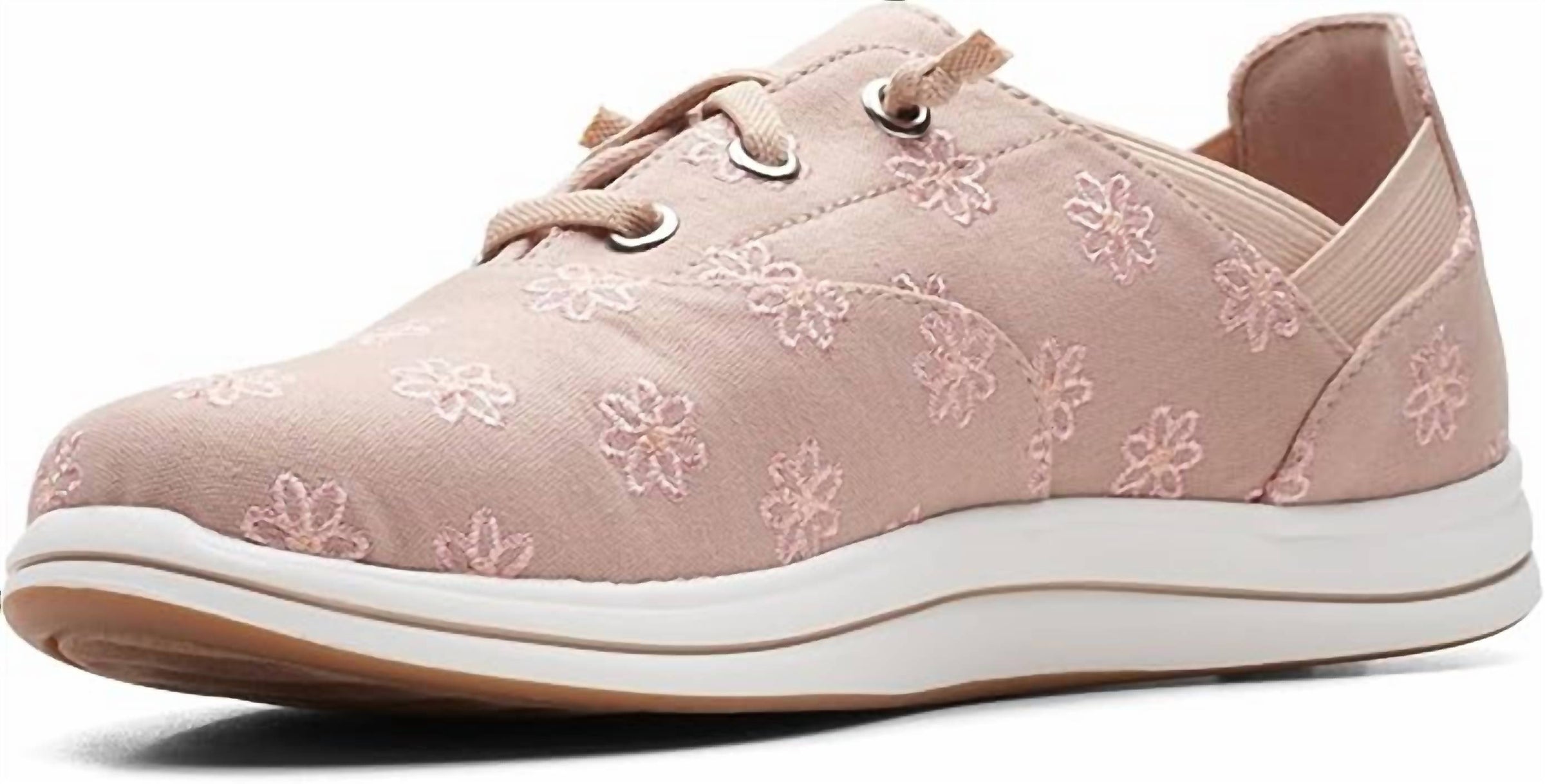 Clarks - Women's Breeze Ave Slip On Canvas Sneakers
