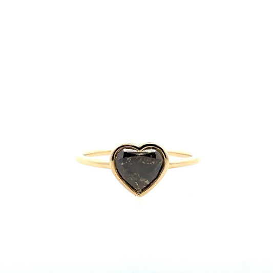 Aamiaa - Women's Heart Shape Lab Grown Diamond Ring
