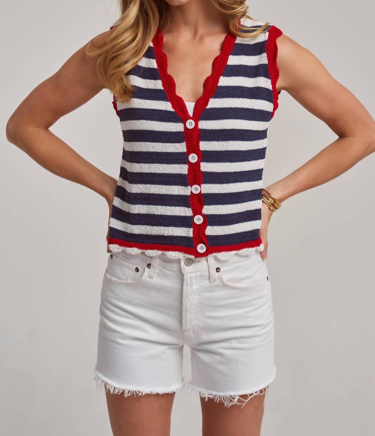 Bon - Striped Vest Top