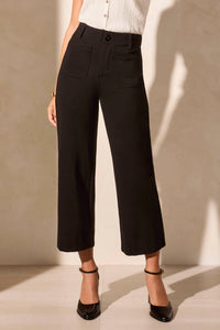 Tribal - High Rise Capri Pant With Pockets