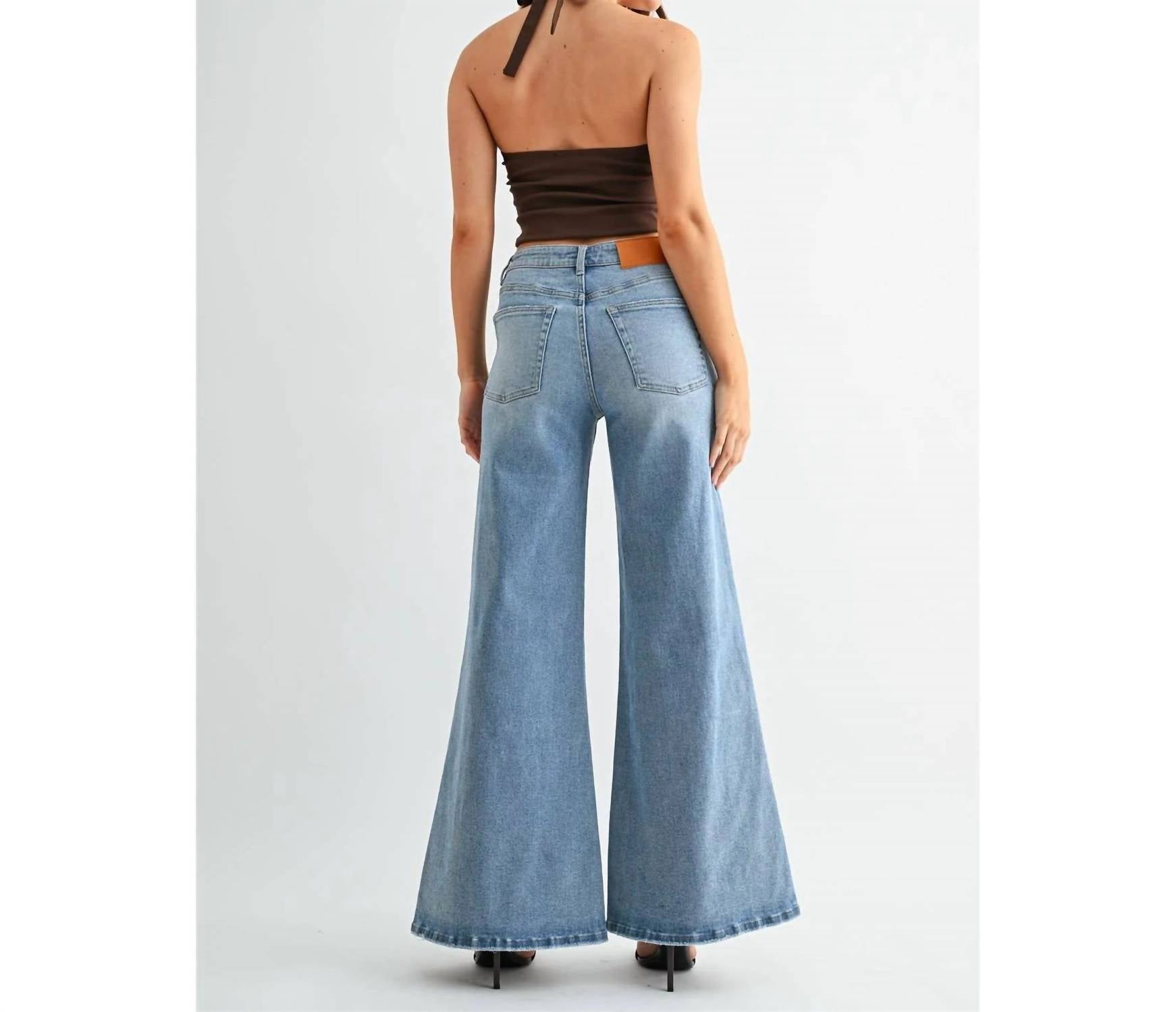 Mica Denim - Paradisis High Rise Wide Leg Jean