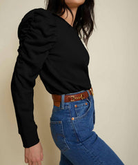 Nation Ltd - Perla Gathered Sweatshirt