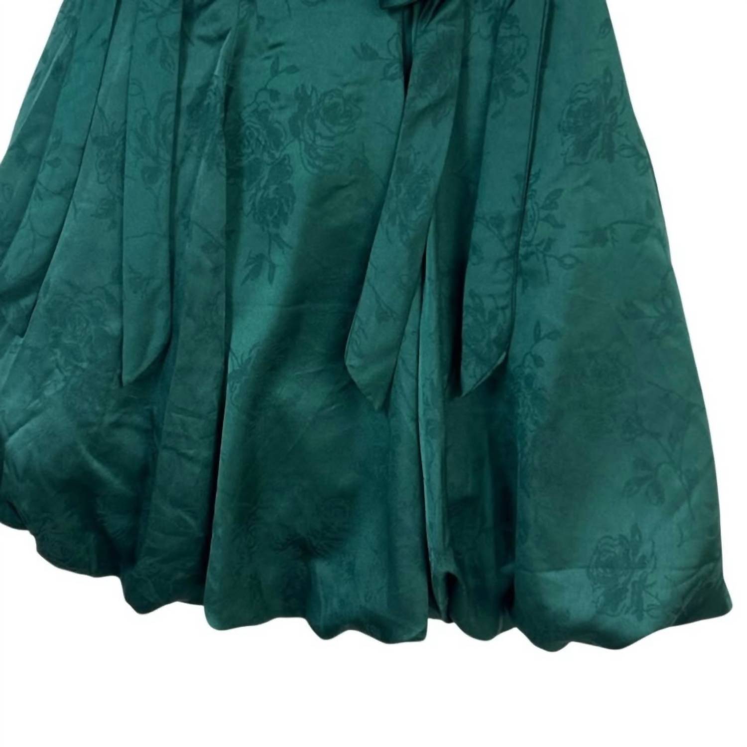 Francesca'S - Women's Jacquard Strappy Mini Bubble Dress