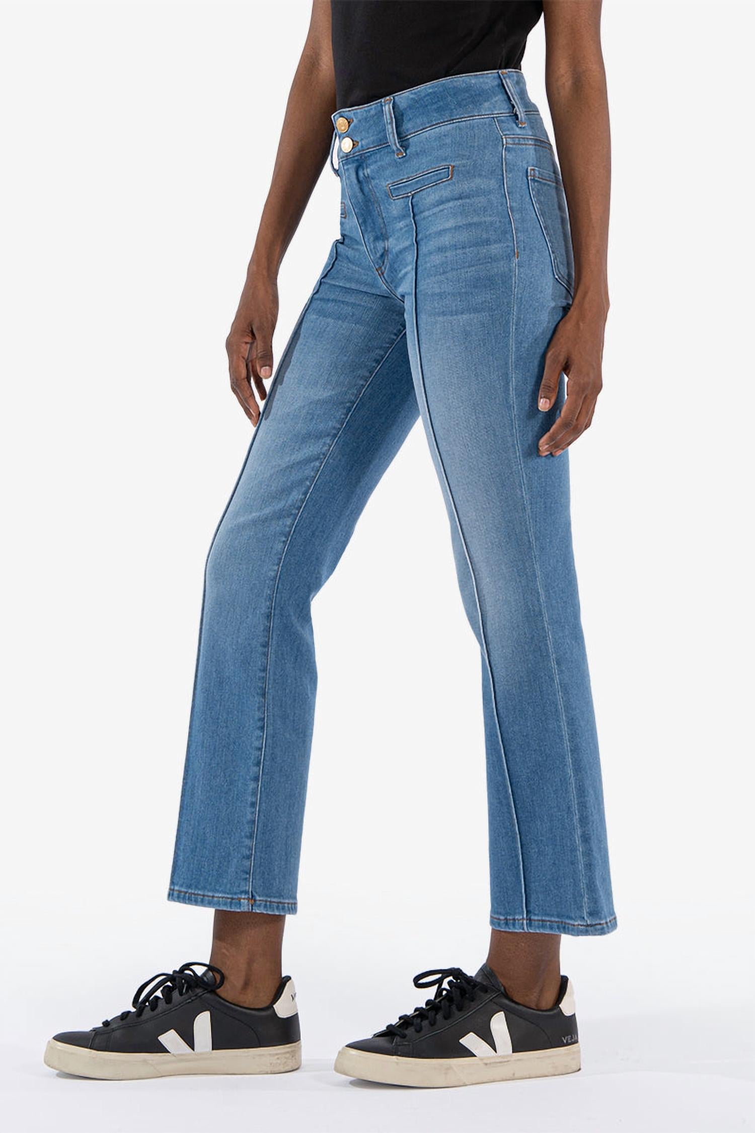 Kut From The Kloth - Kelsey High Rise Ankle Flare Jeans