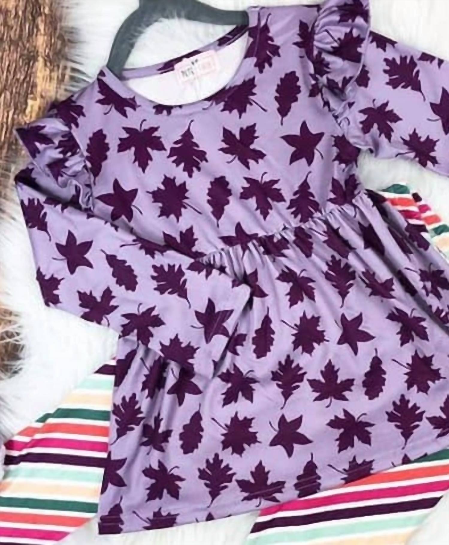 Pete + Lucy - Girls Leaf Pant Set