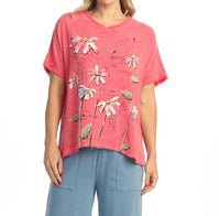 Jess & Jane - Lola Mineral Washed Cotton Gauze Top