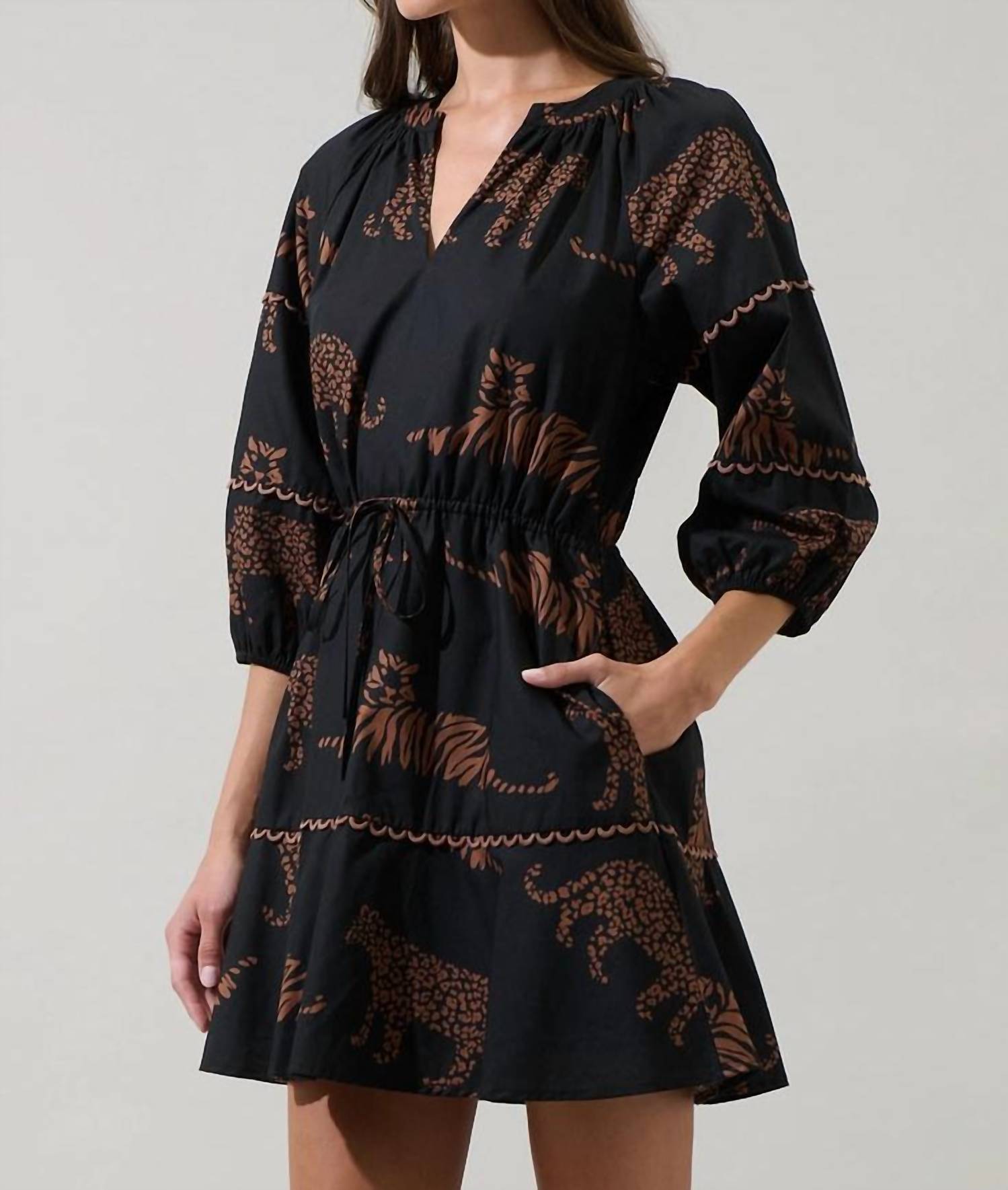 Sugarlips - Jungle Cat Mini Dress