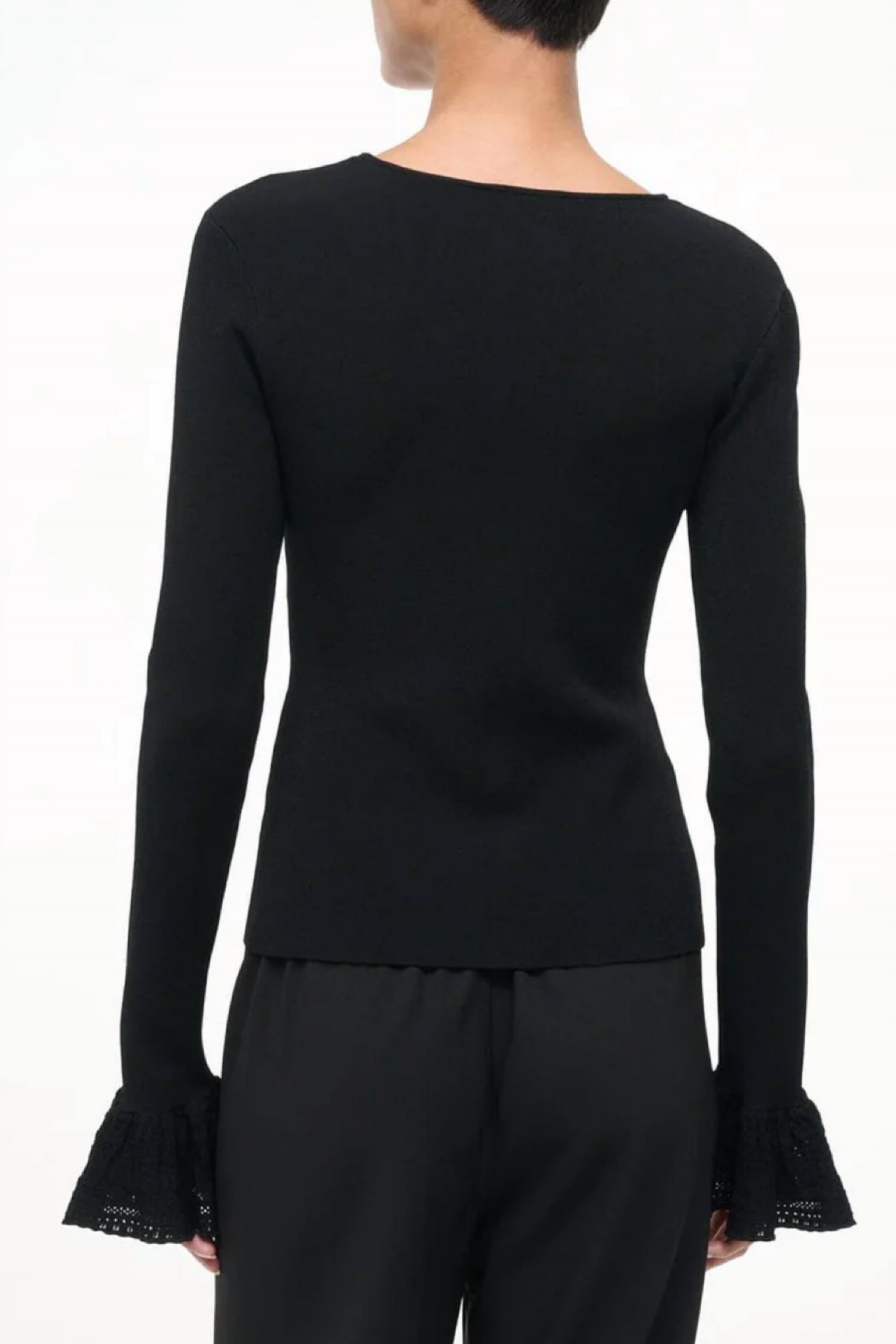 Staud - Shelley Scoopneck Top