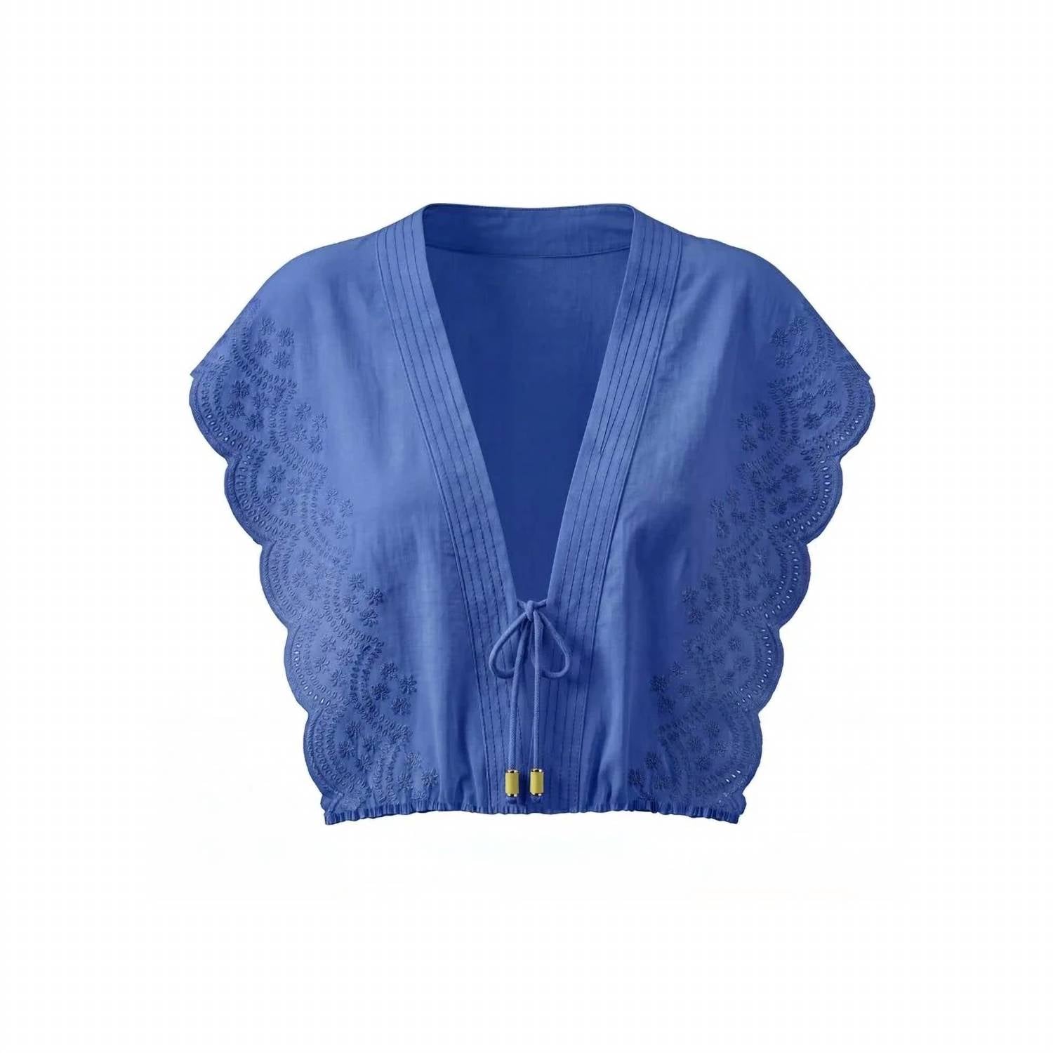 Baye London - Flutter Sleeve Top