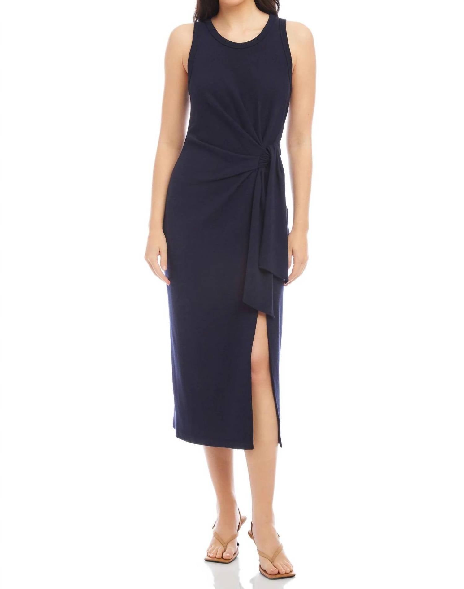 Fifteen Twenty - Maddie Side Knot Midi Dress