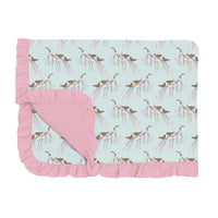 Kickee - Ruffle Toddler Blanket