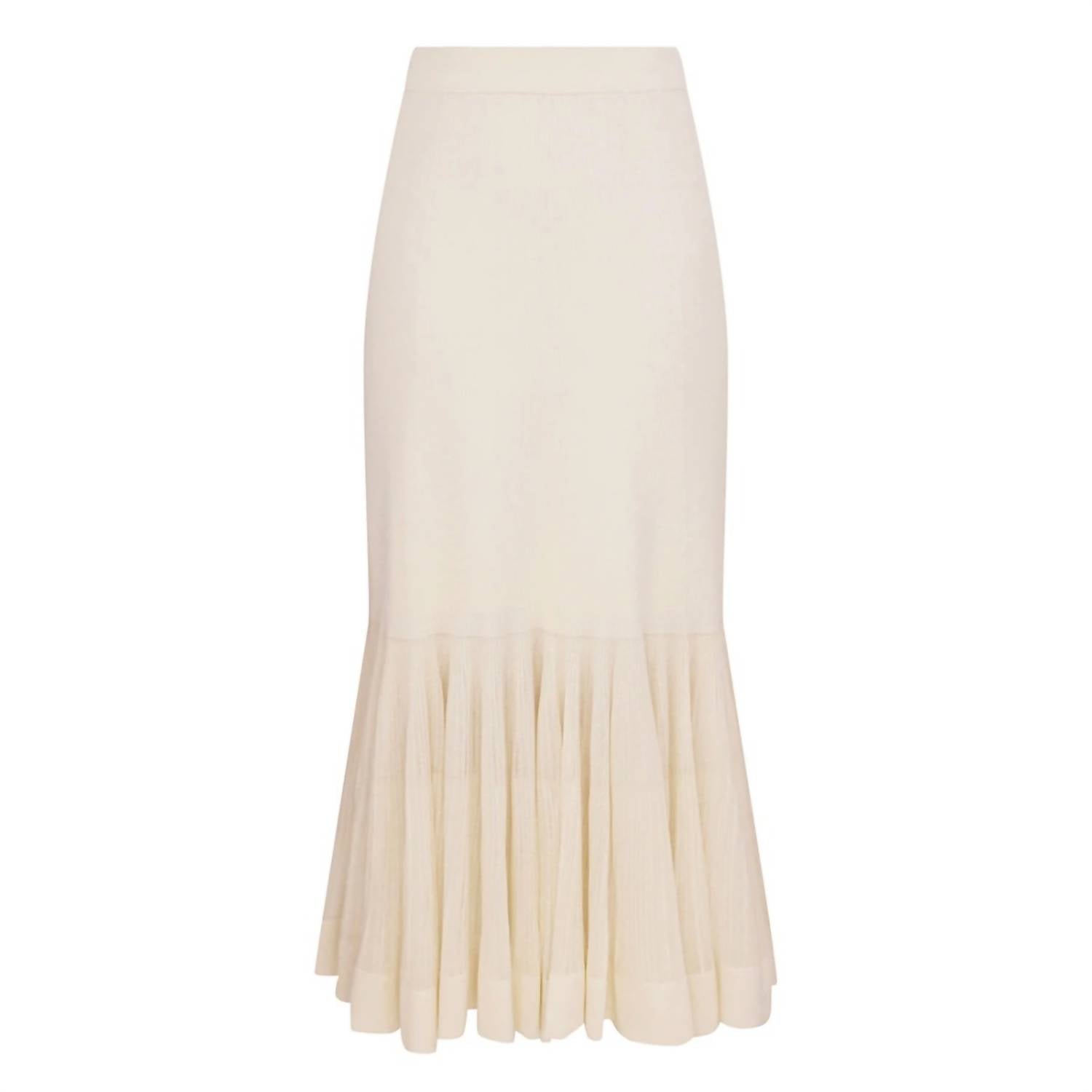Zimmermann - Illuminate Pleated Frill Skirt