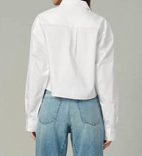 Joe'S Jeans - Perfect Cropped Button Down Shirt
