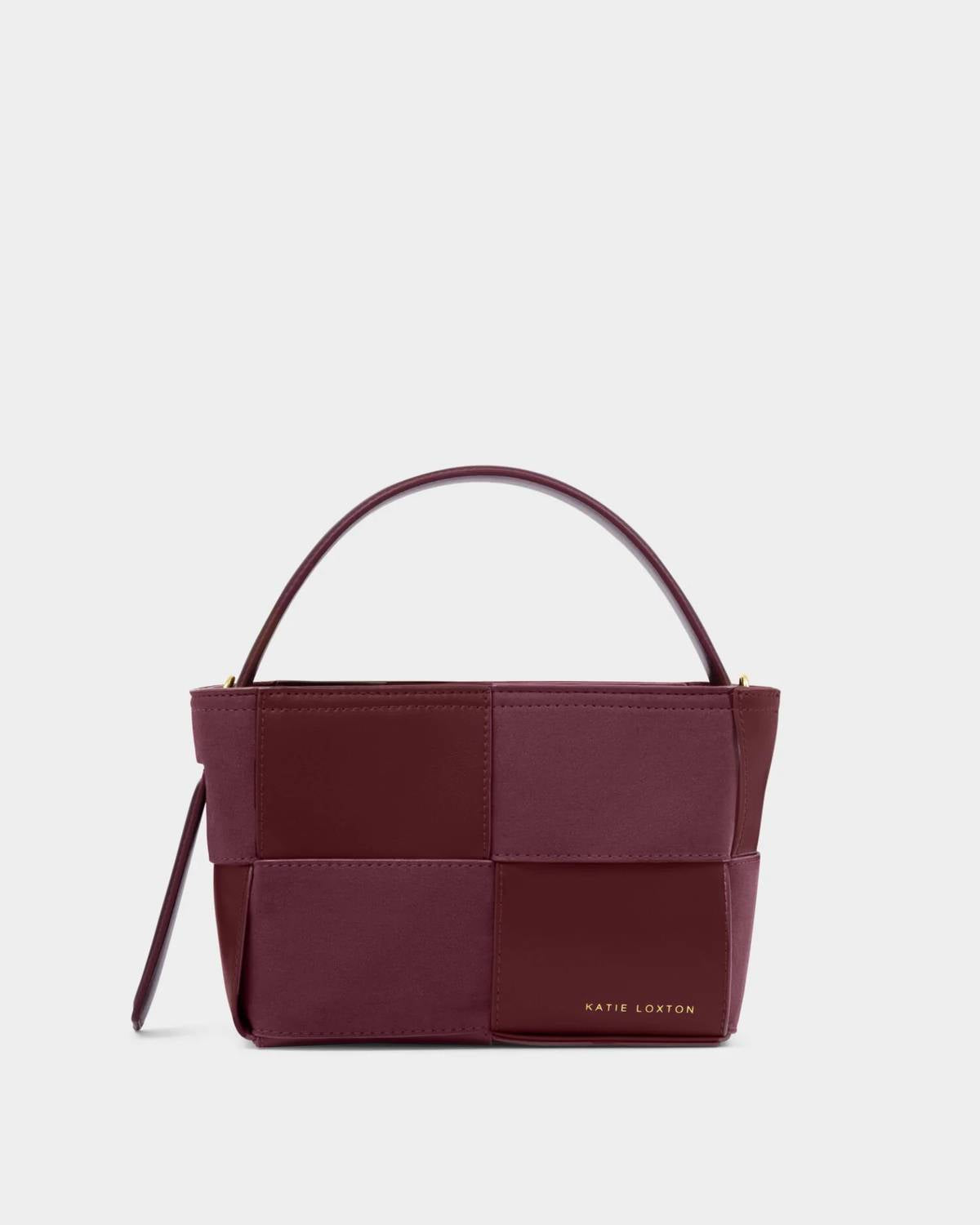 Katie Loxton - Women's Taya Woven Suedette Top Handle Bag