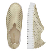 Ilse Jacobsen Women's Tulip Shoes in platin - women's sneaker - detail view