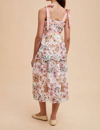 In-Loom - Crochet Lace Floral Maxi Dress