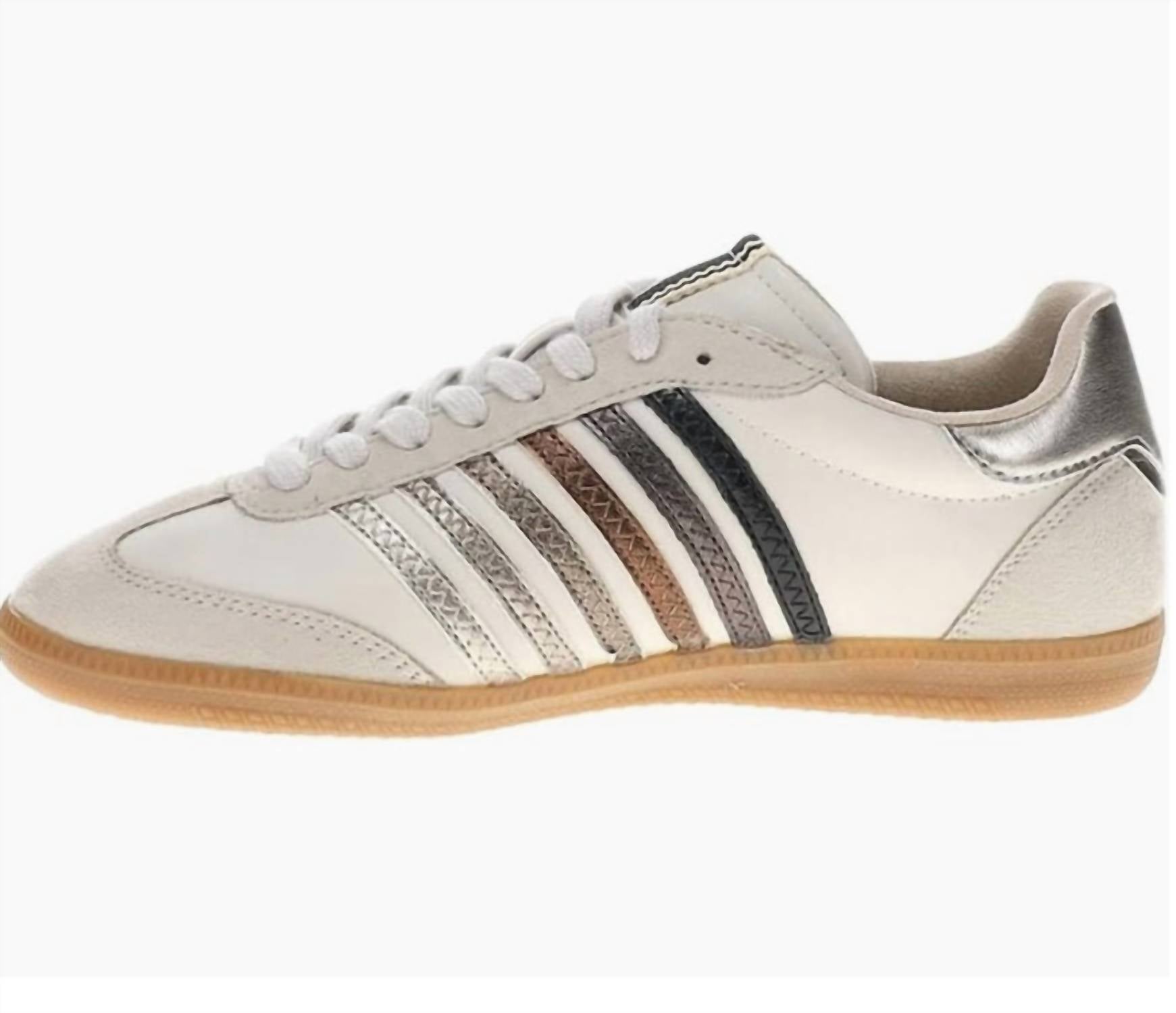 SHU SHOP Women's Stevie Sneaker in metallics 1 - women's sneaker - detail view