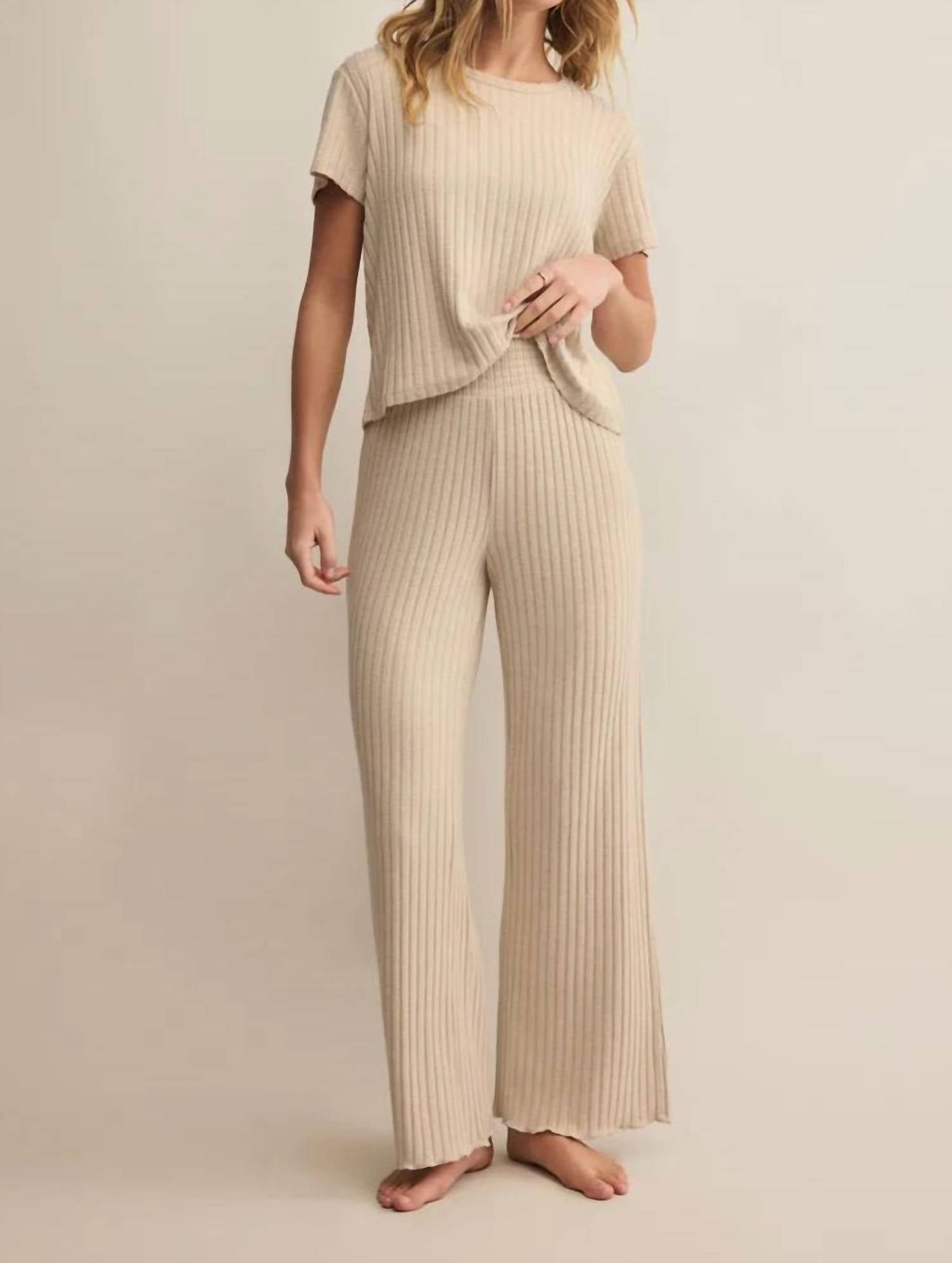 Z Supply - Dawn Smocked Rib Pants