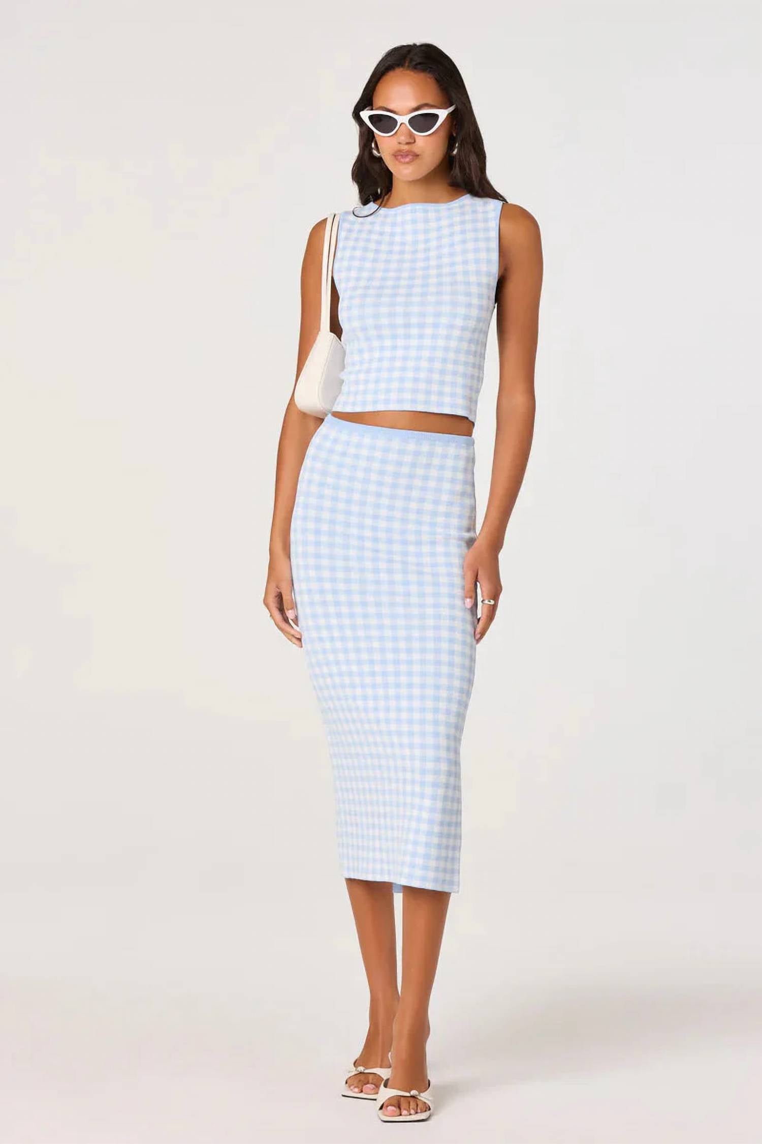 Astr - BABBETT SWEATER SKIRT