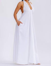 Karen T Design - Halter Neck Maxi Dress
