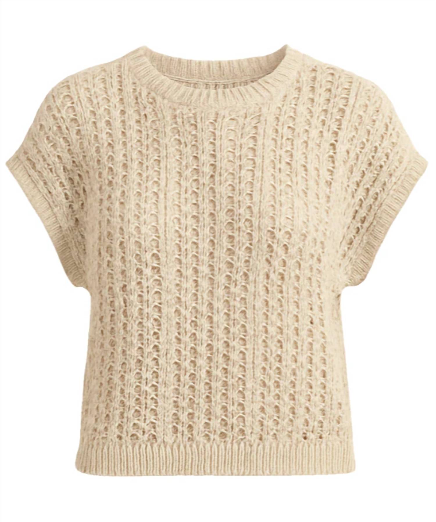 Another Love - Women's Tasha Cap Sleeve Sweater