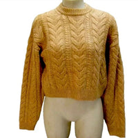 Dh New York - Women's Eloise Crew Neck Cable Sweater