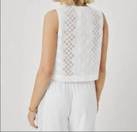 Splendid - Kenzie Eyelet Geo Tank