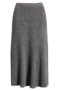 KOBI HALPERIN Women's Femi Skirt in heather black - women's skirt - view 6