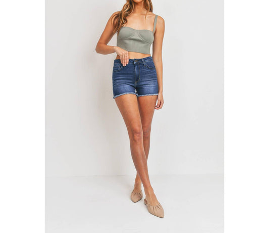Just Black Denim - Weekend High Waist Shorts