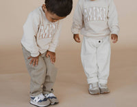 August And June Kids - Kid's Checkered Mini Sweater