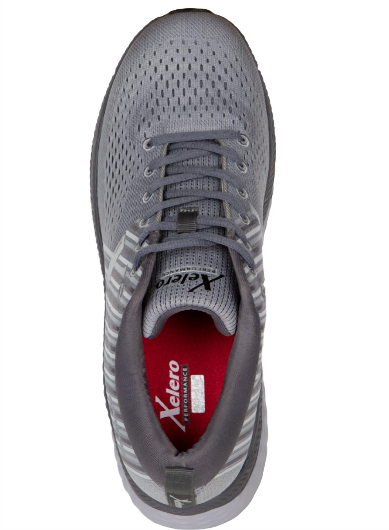 Xelero Men's Steadfast Shoe in carbon grey - men's sneaker - detail view
