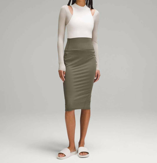 Lululemon - Nulu Slim-fit High-rise Skirt