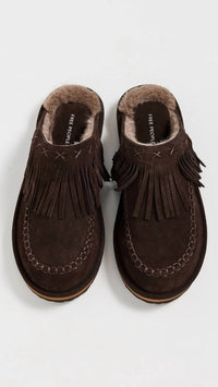 Free People - Women's Fallon Fringe Mules
