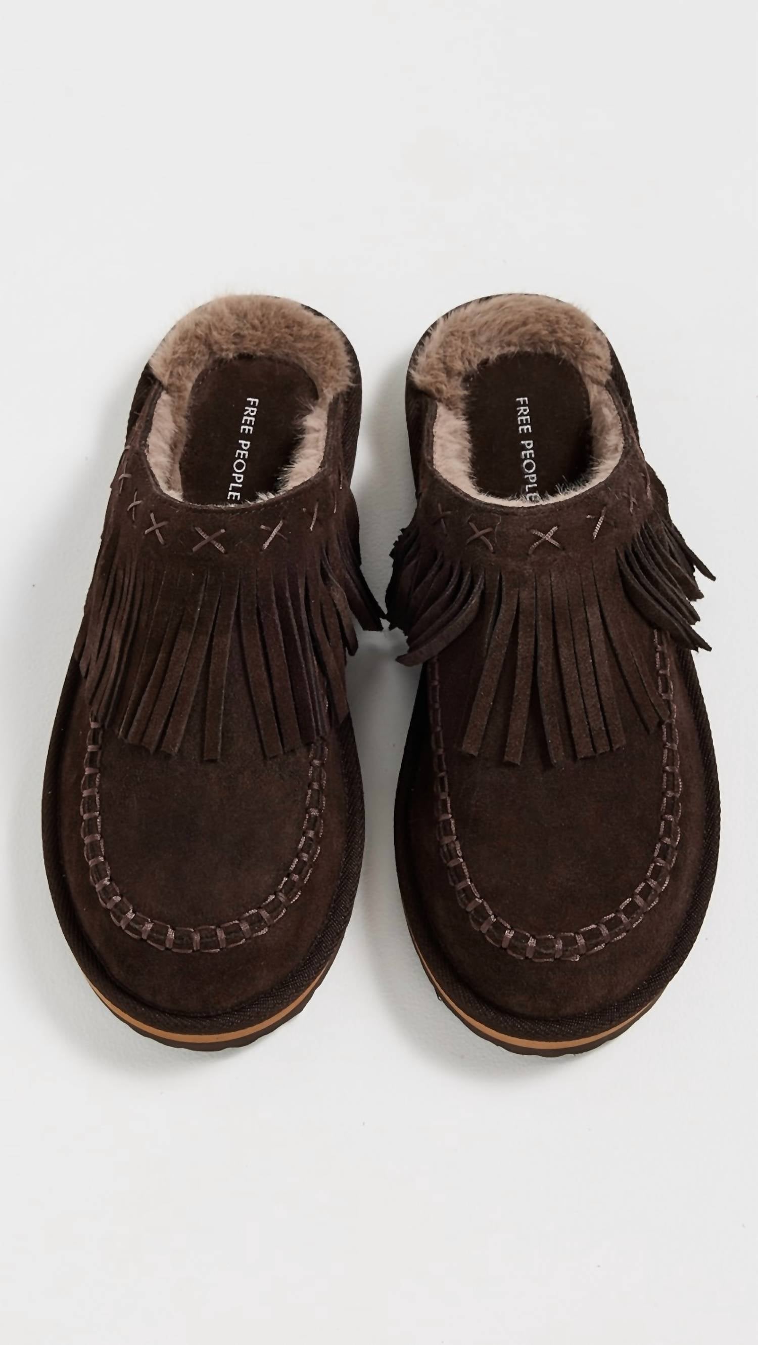 Free People - Women's Fallon Fringe Mules
