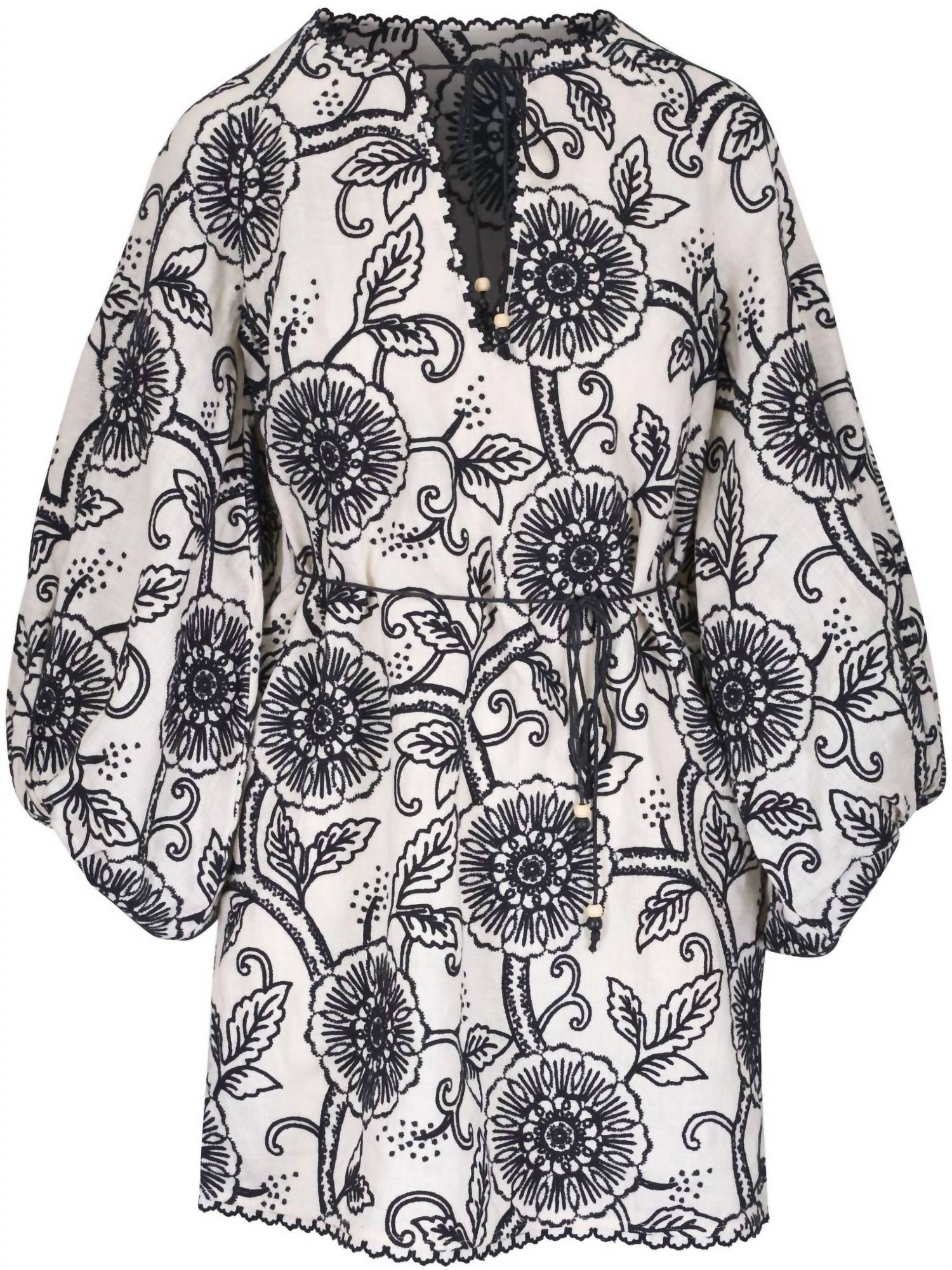 Zimmermann - Tallow Embroidered Mini Dress