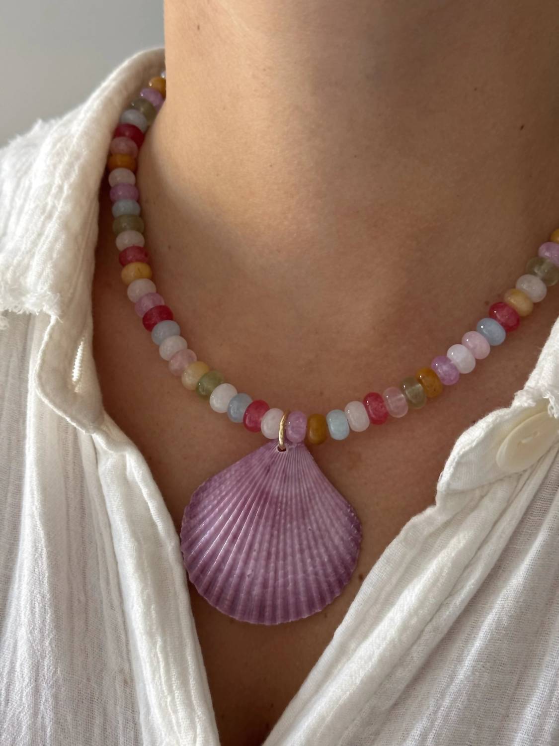 Alv Jewels - Poppy Shell Necklace