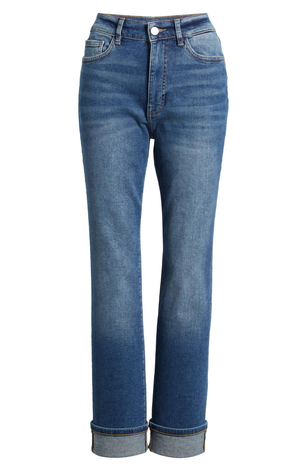 Warp + Weft - Ase High Waist Straight Leg Jean