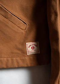 Iron & Resin Basset Buffalo Flannel Lined Jacket in cognac - women's jacket - view 6