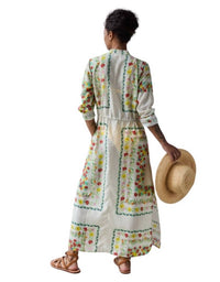 Hope For Flowers - Band Collar Shirtdress