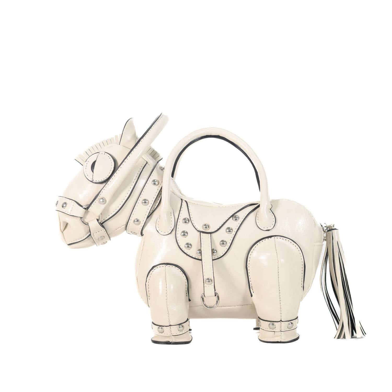 Timmy Woods Beverly Hills - Women's Belle The Pony Leather Collectible Bag