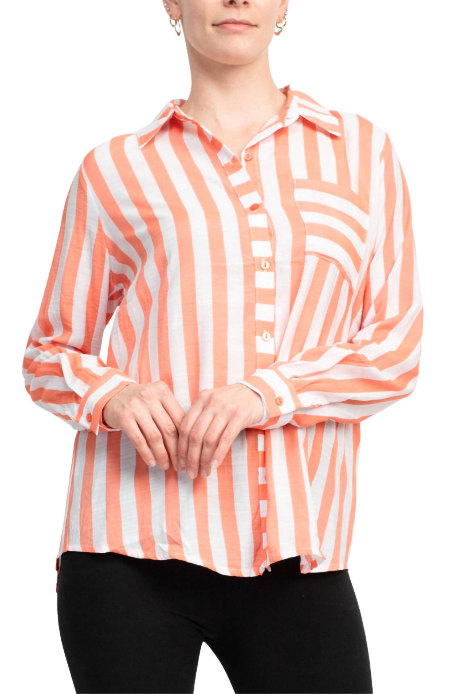 Notations - Slubbed Woven Chest Pocket Shirt