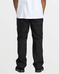 VOLCOM Frickin Slim Stretch Pants in black - men's pants - detail view